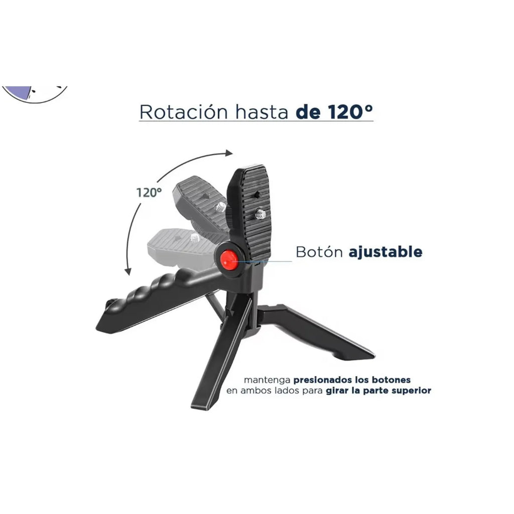 KIT DE GRABACION DE VIDEO CON TRIPODE Y BLUETOOTH
