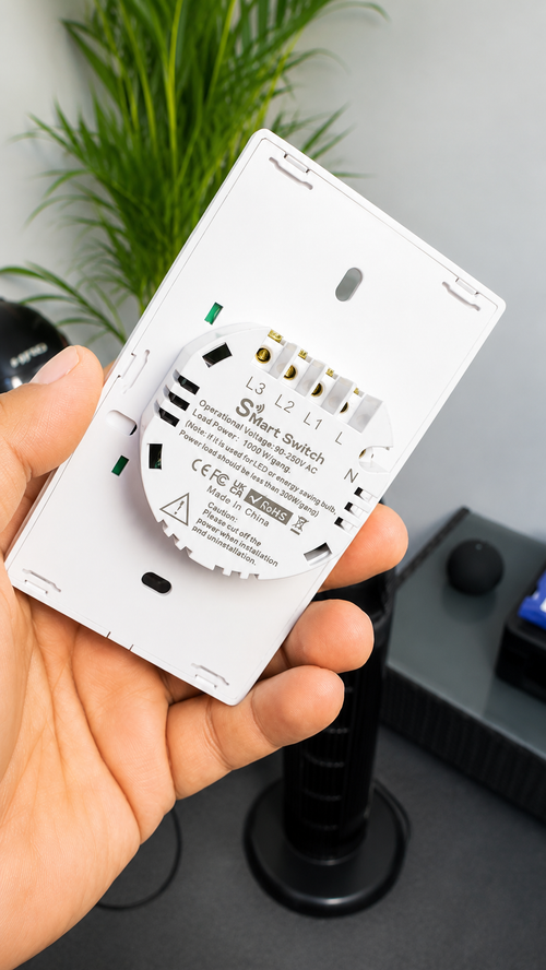 Interruptor Wifi Inteligente – Controla tus Luces desde el Celular | Compatible con Alexa y Google